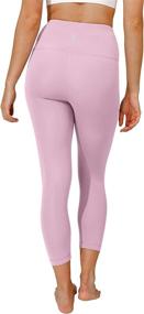 img 1 attached to 🩲 High Rise Yoga Pants - Yogalicious Ultra Soft Lightweight Capris for Superior Comfort