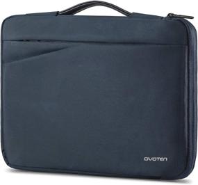 img 4 attached to 📦 Civoten Laptop Sleeve Case for 13 - 13.3 inch Computer: MacBook Pro & Air, Dell XPS, Surface Pro, Lenovo L380 Yoga, HP Notebook Bag in Blue