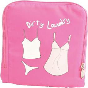 img 4 attached to Miamica 🎀 Pink Dirty Laundry Bag