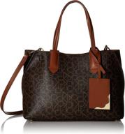 👜 кеды calvin klein monogram slouchy saffiano для женщин: сумка и кошелек в комплекте логотип