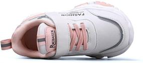 img 2 attached to Ultimate Breathable Kids Sneakers: Lightweight Boys & Girls Mesh Shoes for Non-Slip Casual Comfort