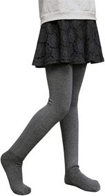 img 2 attached to Govc Winter Footed Fleece Leggings Girls' Clothing