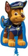 inch paw patrol chase balloon logo