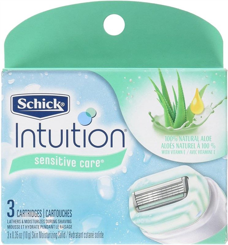 Schick Intuition Sensitive Moisturizing Refills Shave & Hair Removal in