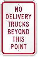 🚚 delivery vehicles beyond this location logo