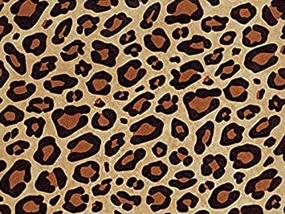 img 4 attached to 🐆 Premium Quality Leopard Tissue Paper, 20" x 30" - 24 Sheets Pack, Made in USA