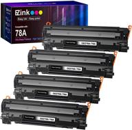 e-z ink (tm) compatible toner cartridge replacement for hp 78a 🖨️ ce278a - pro p1606dn, m1536dnf, p1566, p1560, p1606, m1536 printer (black, 4 pack) logo