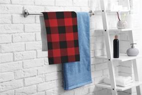 img 3 attached to OFloral Buffalo Washcloths Classic Lumberjack
