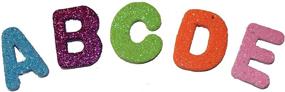 img 3 attached to Letters Shapes Glitter Stickers Adhesive