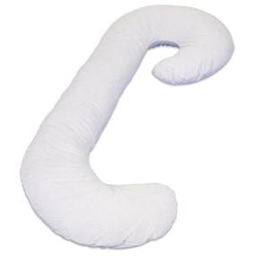 img 3 attached to Snoogle Basic Full Body Support Pillow