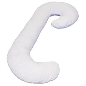 img 1 attached to Snoogle Basic Full Body Support Pillow