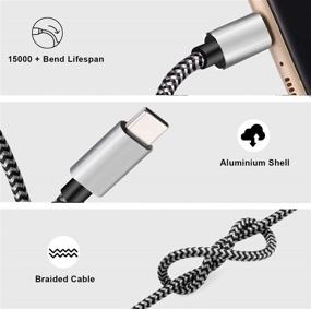 img 3 attached to 🎧 USB C to 3.5mm Audio Aux Cable 4ft | Morelecs USB C to 3.5mm Male Headphone Audio Stereo Cord | Compatible with Google Pixel 4/4XL/3/3XL, Galaxy Note 20/20 Ultra 10/Note 10, and More Devices