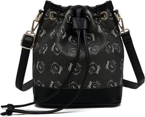 img 3 attached to Scarleton Bunny Drawstring Handbag for Kids - Shoulder Bag, Crossbody, and Tote - H2069