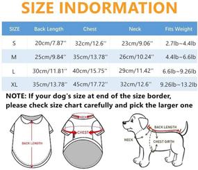 img 3 attached to 🐶 Yunison Dog Shirt 2pcs Angle Wing Summer Vest: Stylish and Comfortable Pet Clothes for Small Dogs!