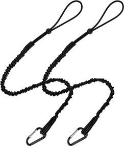 img 3 attached to 🔑 Lanyard Leash with Retractable Carabiner Restraint - Adjustable for Optimal SEO