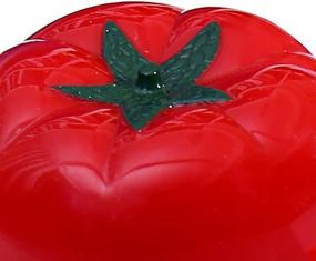 img 2 attached to 60-Minute Tomato Mechanical Kitchen Timer for Vegetables with Cartoon Design and Ringing Alarm