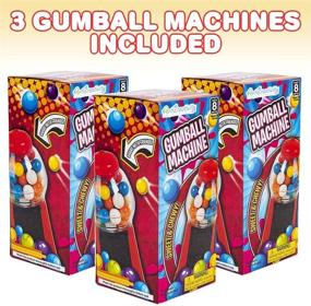 img 3 attached to ArtCreativity Dispenser Decorated with Gumballs | Novelty & Gag Toys with Included Gumballs