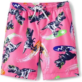 img 3 attached to 🦈 Lands End Boys' Surfing Sharks Clothing and Swim Trunks