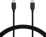 🔌 usb-if certified black 3-foot fast charging usb-c2.0 to usb-c cable by amazonbasics - 60w logo