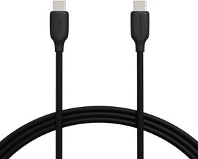 img 4 attached to 🔌 USB-IF Certified Black 3-Foot Fast Charging USB-C2.0 to USB-C Cable by AmazonBasics - 60W
