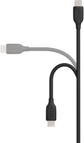 img 3 attached to 🔌 USB-IF Certified Black 3-Foot Fast Charging USB-C2.0 to USB-C Cable by AmazonBasics - 60W
