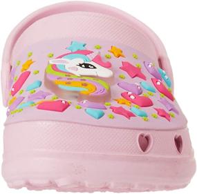 img 3 attached to 🦄 Skechers Foamies Heart Charmer-Unicorn Delight 308016L Clog for Unisex Children