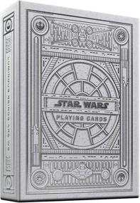 img 4 attached to 🌟 Exquisite Collectible: theory11 Star Wars Playing Cards Silver Edition - Light Side (White)