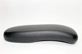 img 2 attached to 🪑 Upgrade Your Comfort: FoamOn Arm Pads - Black Vinyl for Herman Miller Aeron Classic Pair