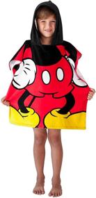 img 4 attached to Disney Mickey Hooded Poncho Childrens Kids' Home Store