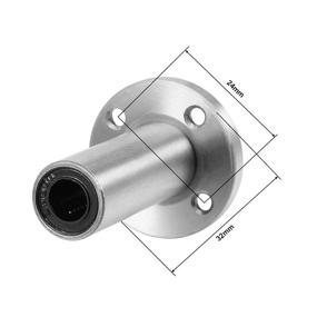 img 2 attached to Length of 📏 Uxcell Flange Linear Bearings
