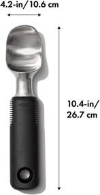 img 3 attached to Optimized for SEO: OXO Good Grips Stainless Steel Ice Cream Scoop