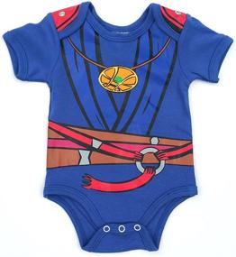 img 3 attached to 👶 Обаятельный набор "Knitwits Baby Strange Onesie и Cape": идеальный наряд для вашего малыша!