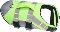 🐶 stay safe and stylish with gabefish reflective safety 2019 new life jacket for novice swimmer dogs: the ultimate pets life vest! логотип