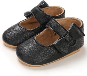 img 2 attached to 👶 TAREYKA Bownot Flats: Stylish Shoes for Infant Toddler Princess Girls