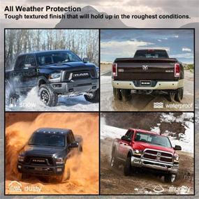 img 2 attached to 🚚 Kiwi Master Mud Flaps for Dodge Ram 2009-2021 | Heavy Duty Splash Guards for Trucks without OEM Flares, Single Rear Wheels