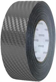 img 1 attached to VViViD Dry Carbon Fibre Detailing Vinyl Wrap Tape 2 Inch X 20Ft Roll DIY (Gunmetal Grey)