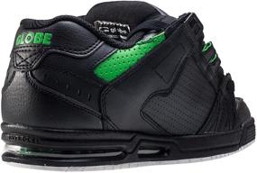 img 3 attached to Globe Sabre Athletic Men's Shoes in Black Green Trainers