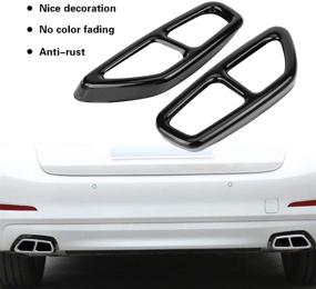 img 3 attached to Qiilu Stainless Exhaust Tailpipe 2017 2018