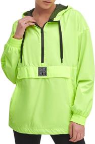 img 4 attached to DKNY Womens Anorak Funnel Jacket