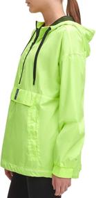 img 3 attached to DKNY Womens Anorak Funnel Jacket
