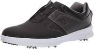 мужские обуви footjoy contour charcoal логотип