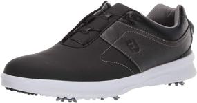 img 4 attached to Мужские обуви FootJoy Contour Charcoal