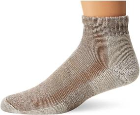 img 3 attached to Ultimate Comfort and Support: Thorlos 🧦 Men's Lthmx Max Cushion Hiking Ankle Socks