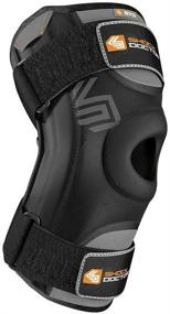 img 4 attached to 🤕 Shock Doctor 870 Knee Brace - Support for Knee Stability, Patella Instability, Meniscus Injuries, Ligament Sprains - Men & Women - Sold as Single Unit (1)