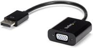 🖥️ адаптер displayport to vga от startech.com - активный конвертер высокого разрешения - мгновенное подключение dp к vga - полноразмерное видео full hd - идеально подходит для связи источника dp/dp++ с монитором vga - цифровой к аналоговому - dp 1.2 to vga (dp2vga3) логотип