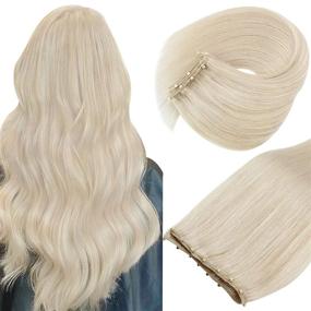 img 4 attached to Sunny Hair Extensions Platinum Microbead