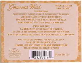 img 2 attached to 🌺 Fleur De Lis Glamorous Wash 32 oz Fine Laundry Detergent: Tyler Candle's Luxurious Cleaning Solution