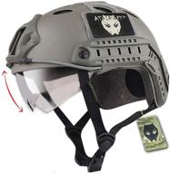 🪖 atairsoft pj type tactical fast helmet with visor goggles version - multifunctional design logo