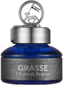 img 4 attached to Bullsone Grasse L'esterel: The Ultimate Natural Luxury Car Air Freshener in Naples Blue