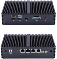 мощный мини-компьютер linux q330g4 для роутера / файрвола / прокси / точки доступа wifi: intel core i3, aes-ni, 8 гб ddr3 ram, 16 гб ssd, 4 порта gigabit lan логотип